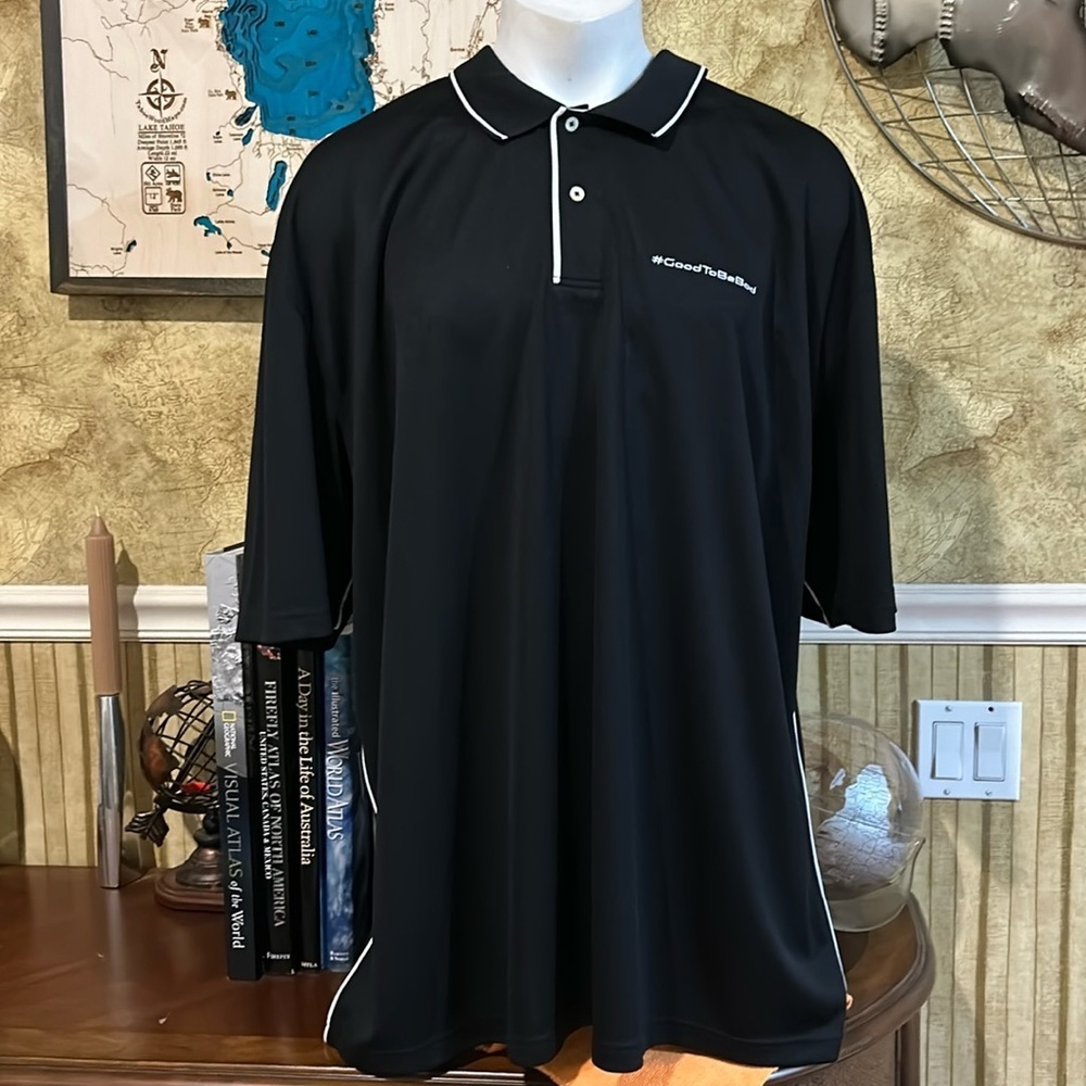 Sport Tech #Goodtobebad Polo. NWOT. 4XL